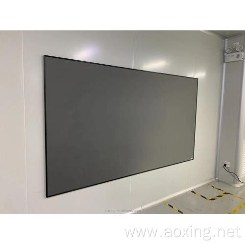 Fresnel ultra short throw projector screen